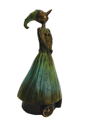 Dama van Oscar Barra, Beeldhouwwerk te koop op Singulart