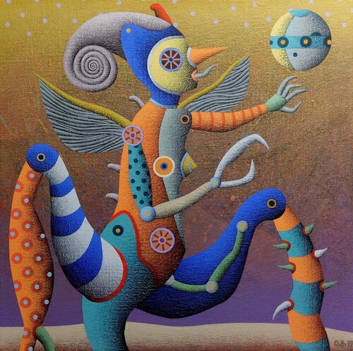 Futuro von Oscar Barra, Malerei kaufen auf Singulart