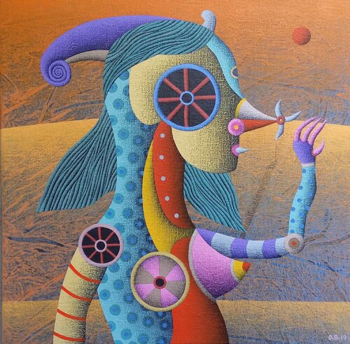 Dia feliz von Oscar Barra, Malerei kaufen auf Singulart