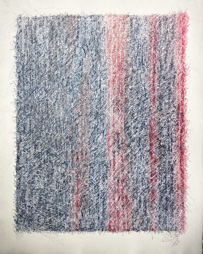 Red Black Nro 001 by Teresa Cruz Elton, 회화 for Sale on Singulart