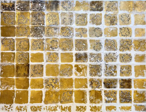 Gold 0023 by Teresa Cruz Elton, Work on Paper for Sale on Singulart