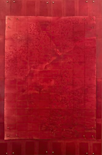 Red Nro 12632 by Teresa Cruz Elton, 종이 for Sale on Singulart