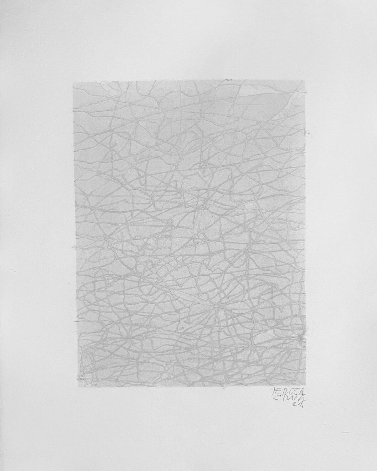 Gray Nro 001 Teresa Cruz Elton Werk auf Papier zu verkaufen