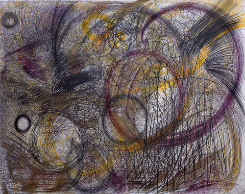Number 017 van Ignacio Valdez, Schilderij te koop op Singulart