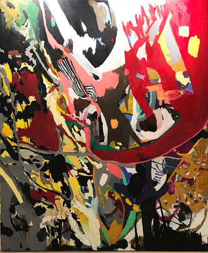 Number 004 von Ignacio Valdez, Malerei kaufen auf Singulart