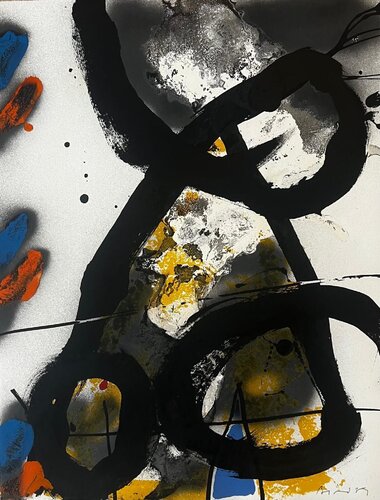 hommage miro 9 by Jim Bird, Other Media for Sale on Singulart