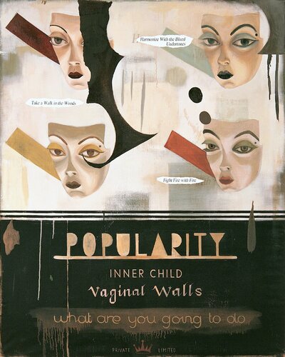 Popularity, Etc. par Georganne Deen, Peinture en vente sur Singulart