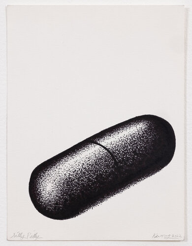 Silly Pilly de Evri Kwong, Obra en papel a la venta en Singulart