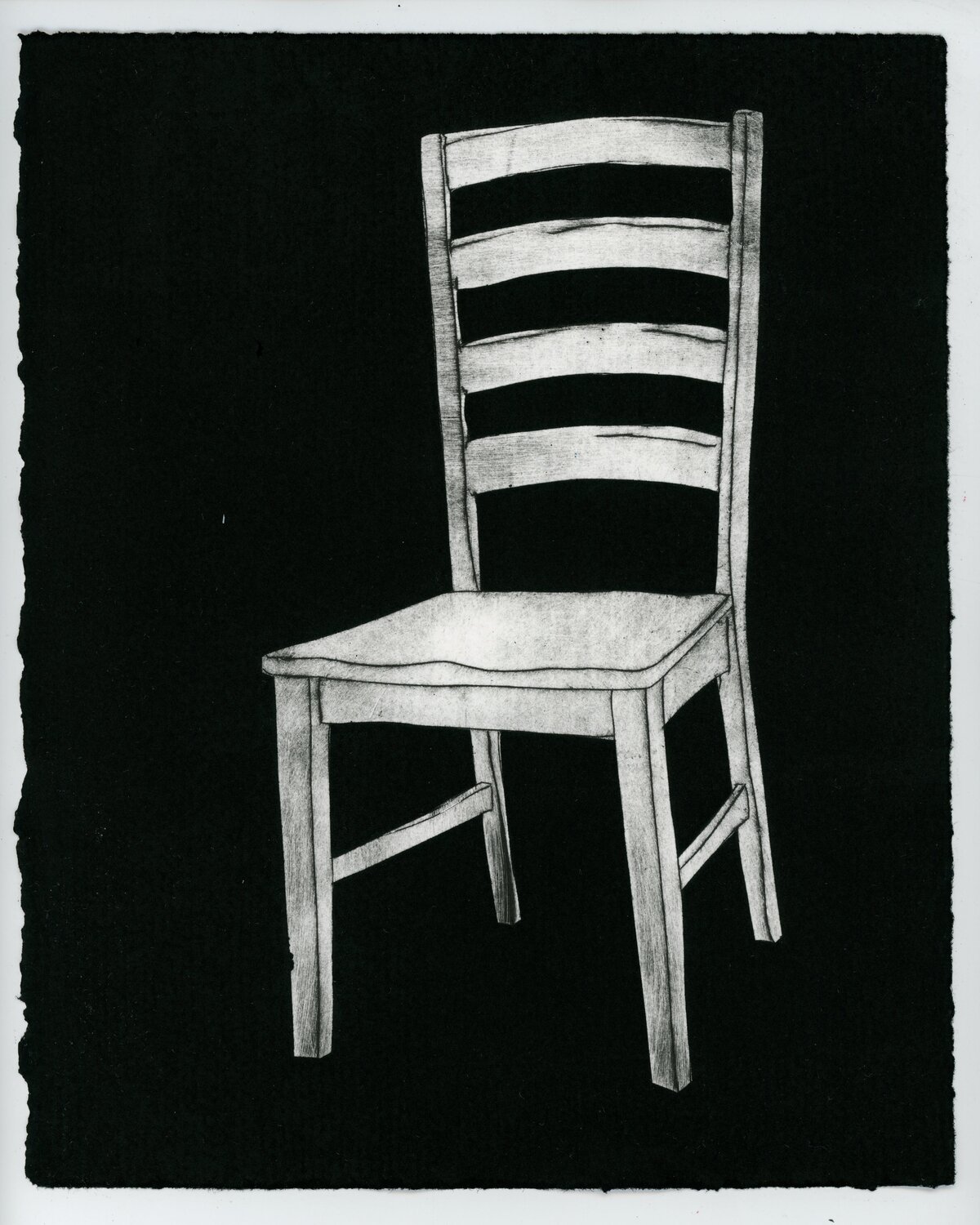 Ladder Back Chair Camilla Taylor Print for sale