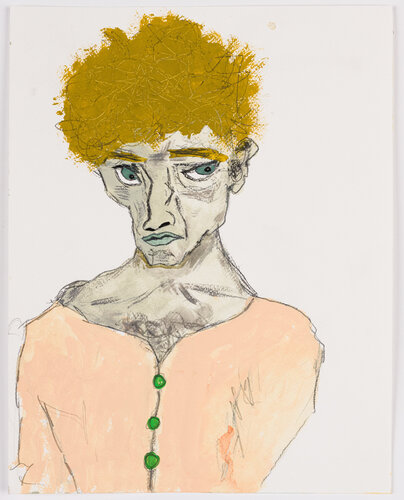 My shirt traded places with my face  by Eve Wood, Work on Paper for Sale on Singulart