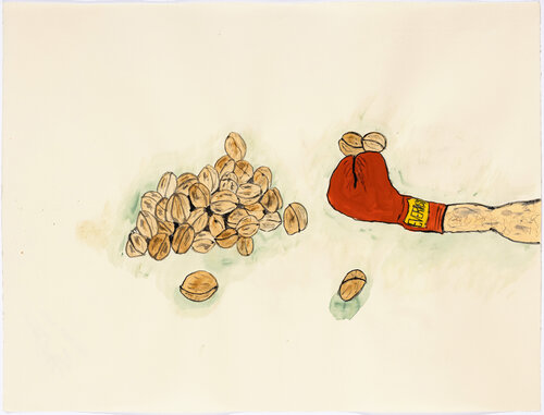 Walnuts by Eve Wood, Work on Paper for Sale on Singulart
