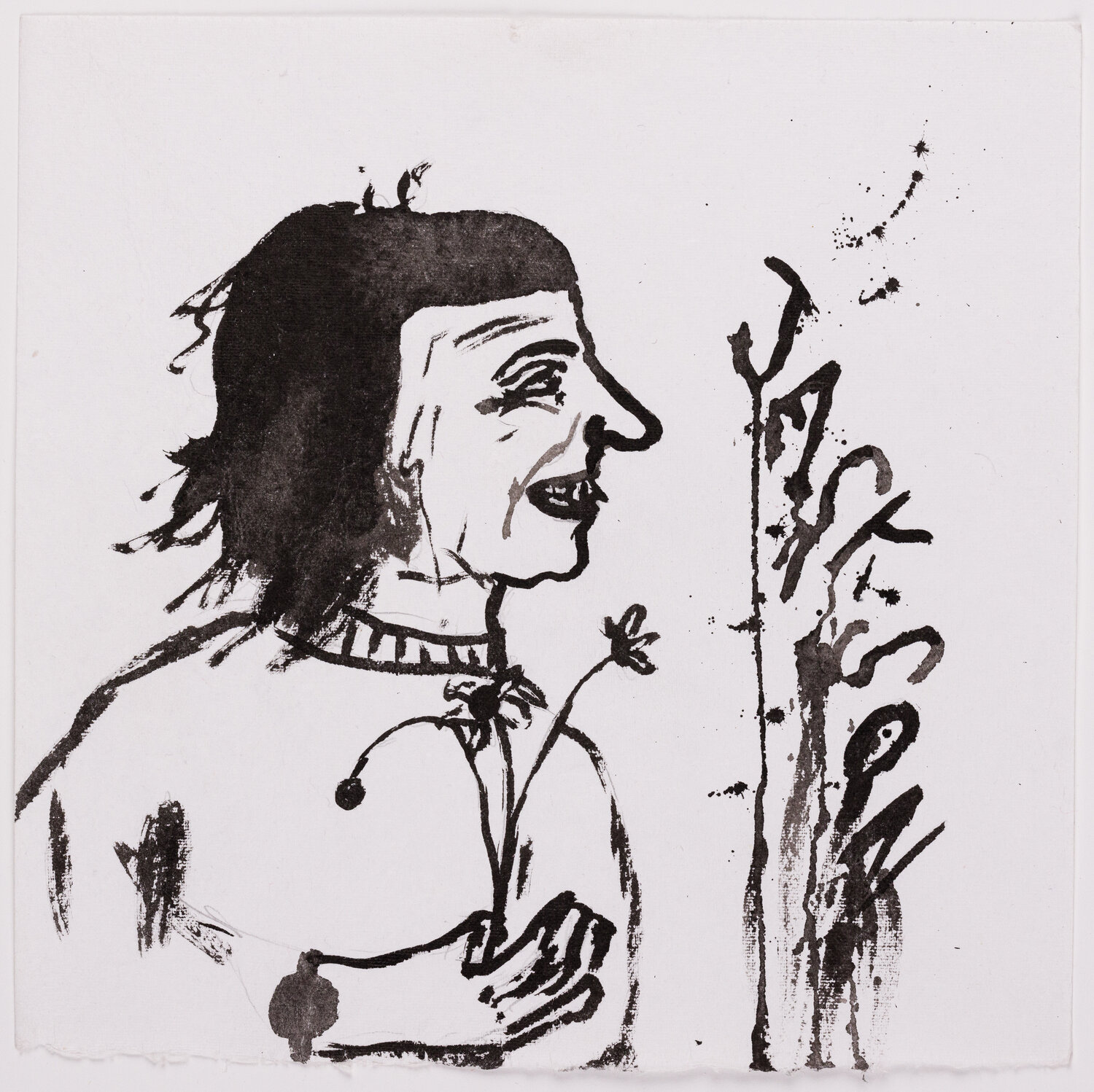 Lee Krasner Eve Wood Work on Paper for sale