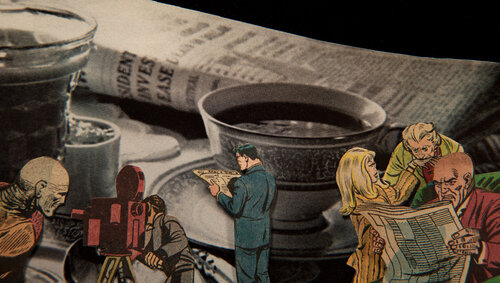 Porcelain Gods No. 83 by Lewis Klahr, Photography for Sale on Singulart