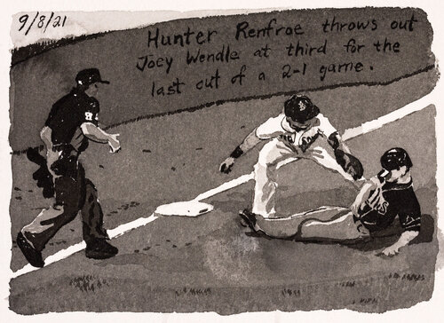 Moonlight Graham No. 351 von John Collins, Werk auf Papier kaufen auf Singulart