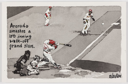 Moonlight Graham No. 122 von John Collins, Werk auf Papier kaufen auf Singulart