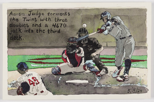 Moonlight Graham No. 30 by John Collins, 紙の作品 for Sale on Singulart