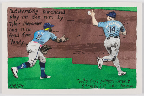 Moonlight Graham No. 105 von John Collins, Werk auf Papier kaufen auf Singulart