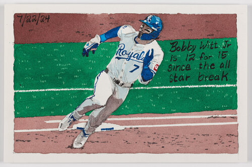Moonlight Graham No. 93 von John Collins, Werk auf Papier kaufen auf Singulart
