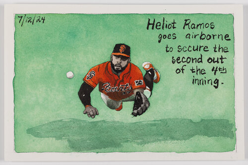 Moonlight Graham No. 83 von John Collins, Werk auf Papier kaufen auf Singulart