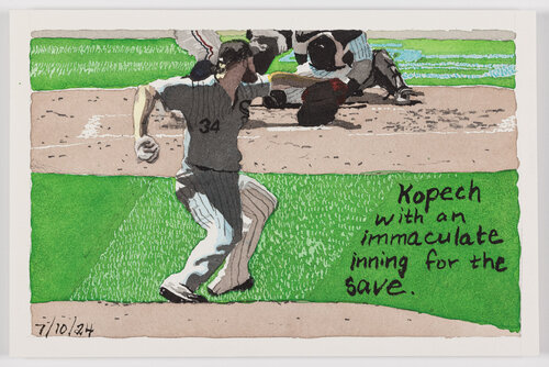 Moonlight Graham No. 81 von John Collins, Werk auf Papier kaufen auf Singulart