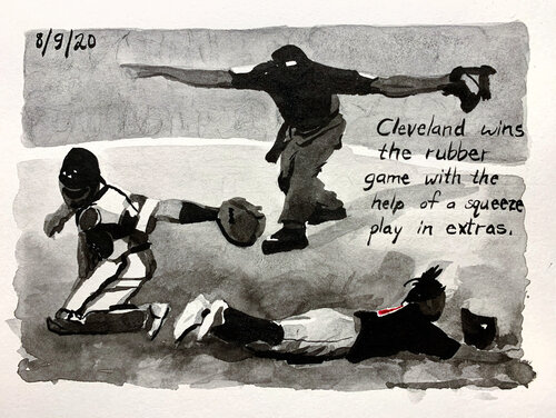 Moonlight Graham No. 114 by John Collins, 紙の作品 for Sale on Singulart