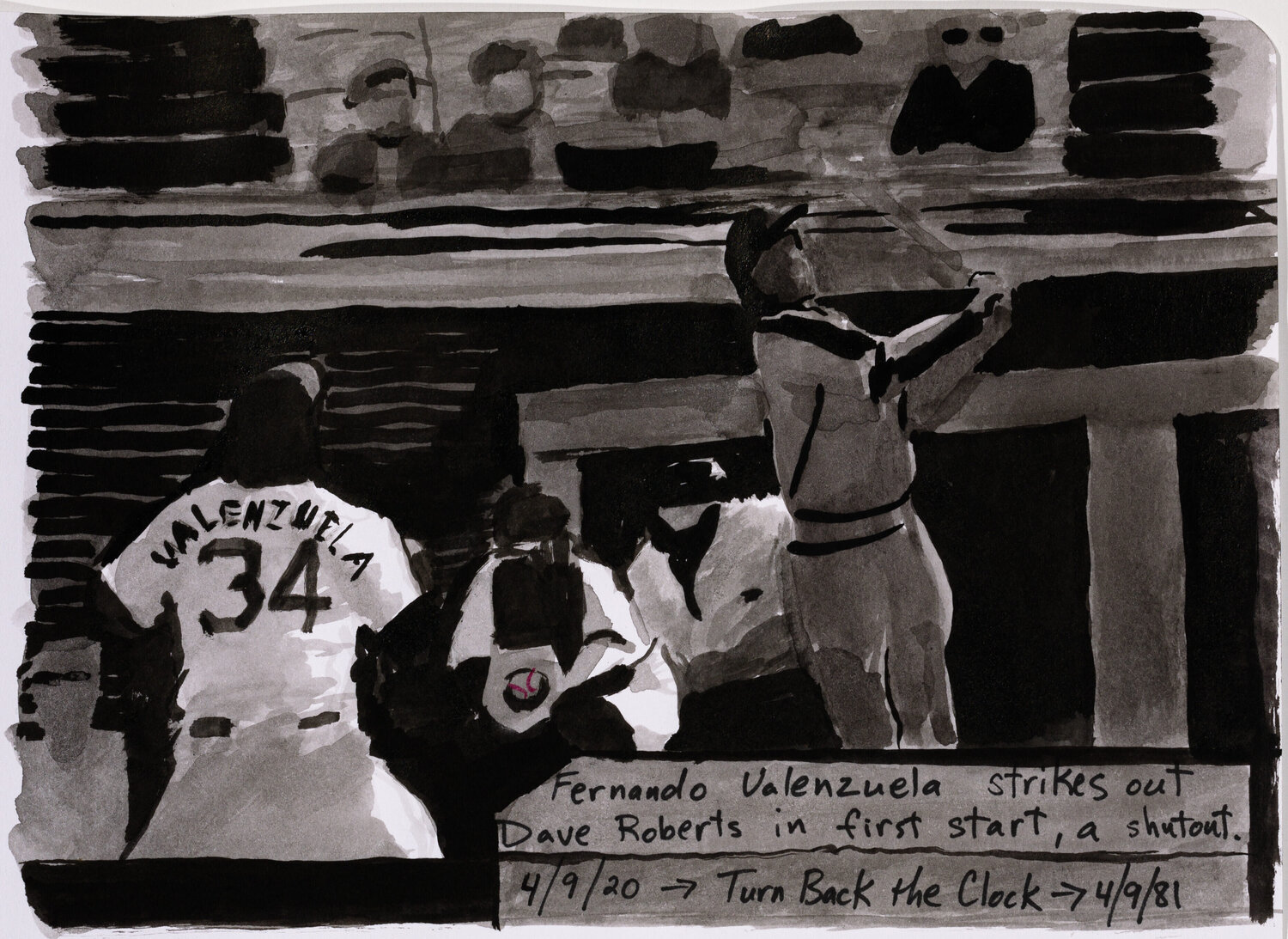 Moonlight Graham No. 15 John Collins Œuvre sur papier à vendre