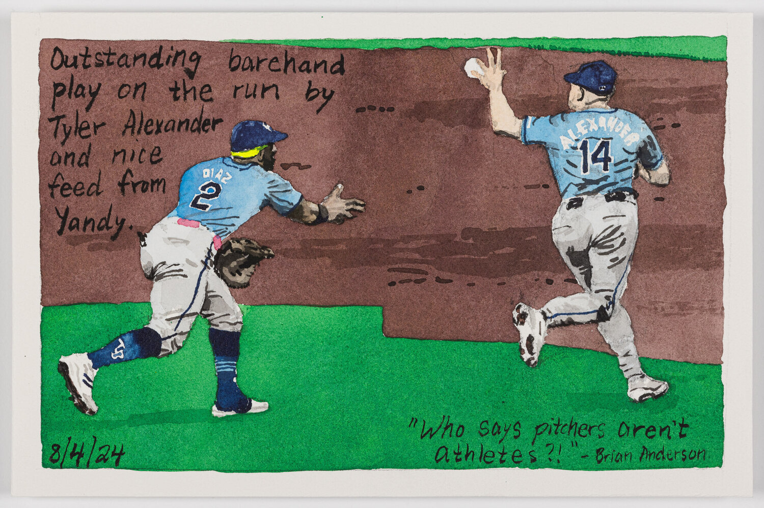 Moonlight Graham No. 105 John Collins Œuvre sur papier à vendre