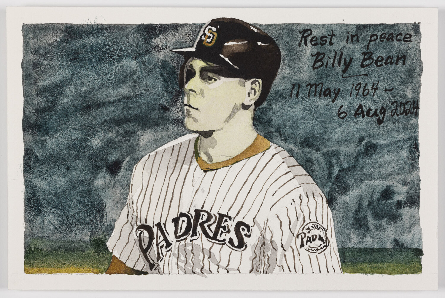 Moonlight Graham No. 107 John Collins Werk auf Papier zu verkaufen