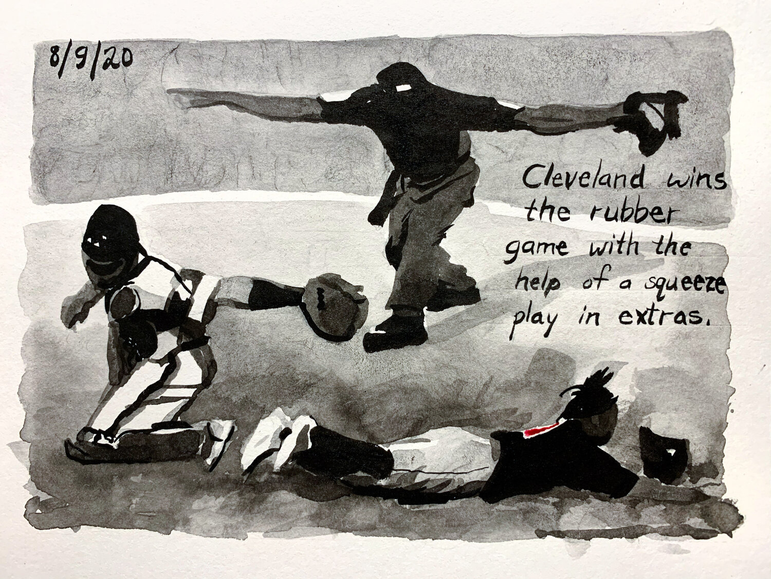 Moonlight Graham No. 114 John Collins Werk auf Papier zu verkaufen