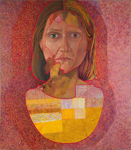 Autorretrato de lo No Visible by Mónica Castillo, 絵画 for Sale on Singulart