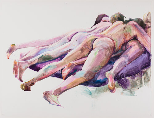 Along Rivers and Valleys par Molly Segal, Œuvre sur papier en vente sur Singulart