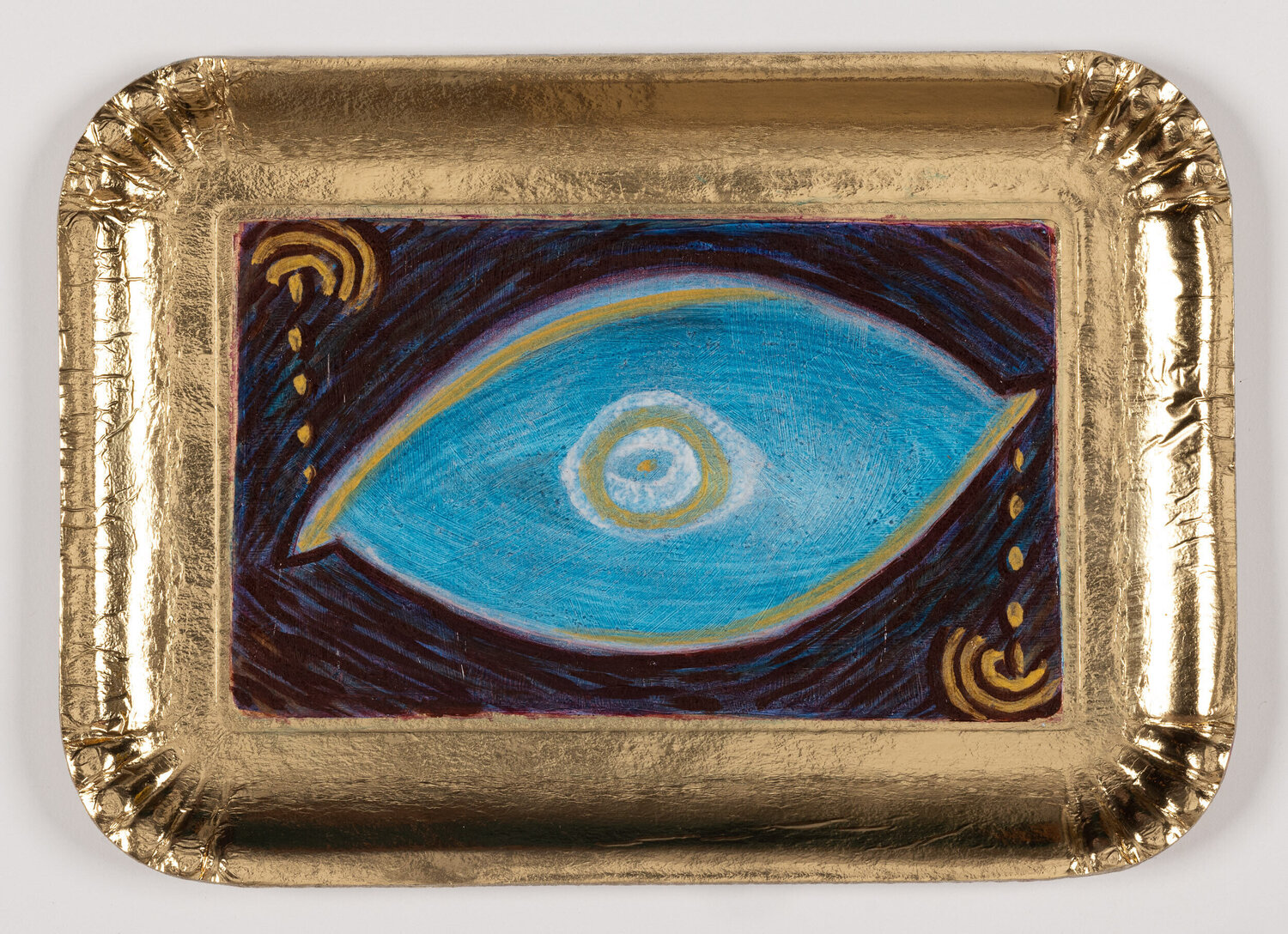 The Eye That Cries From Both Sides #4 Nao Bustamante Original painting for sale