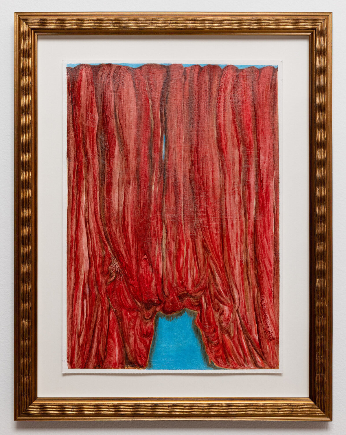 Curtain #1 Nao Bustamante Peinture originale à vendre