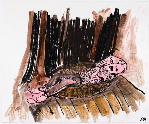 Basket di Kathleen Henderson, Opera su carta in vendita su Singulart