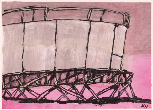 Outtake Drawing di Kathleen Henderson, Opera su carta in vendita su Singulart