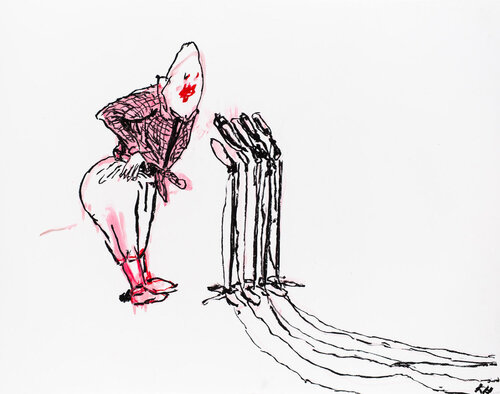 Long Arm di Kathleen Henderson, Opera su carta in vendita su Singulart