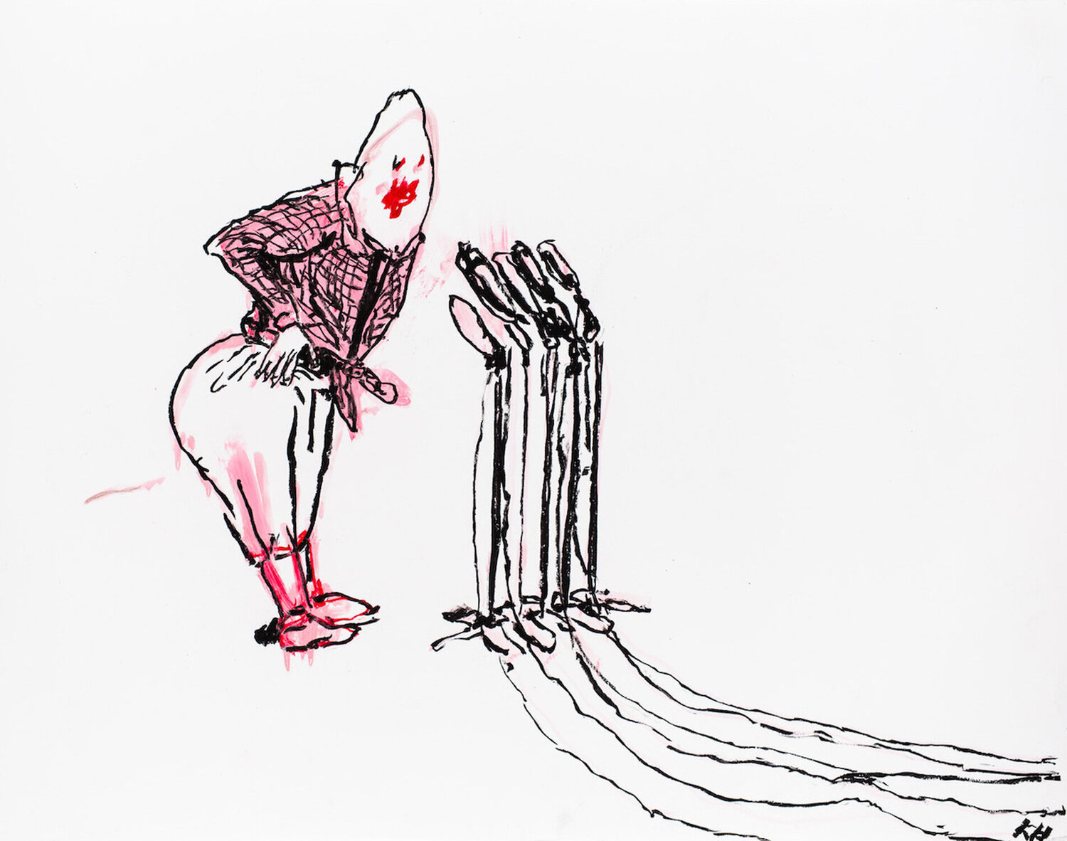 Long Arm Kathleen Henderson Opera su carta in vendita