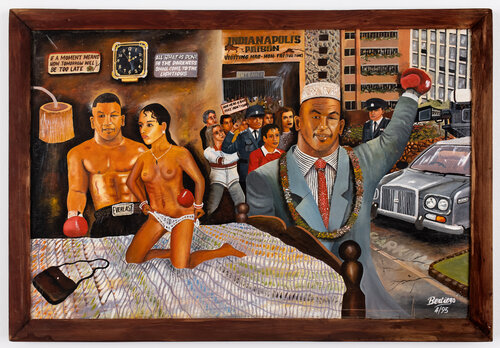 If a moment means now...(Mike Tyson / Indianapolis Prison ) by Joseph Bertiers, 絵画 for Sale on Singulart