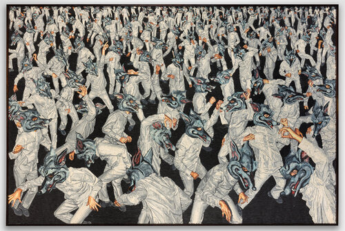 Dancing with Myself by Mondongo, Painting for Sale on Singulart