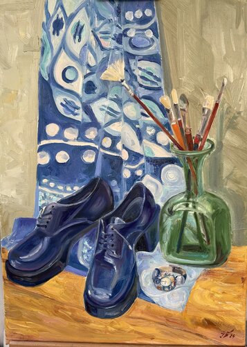 Shoes par Iryna Barabash, Peinture en vente sur Singulart