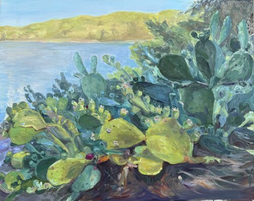 Cactus Serenade di Iryna Barabash, Pittura in vendita su Singulart