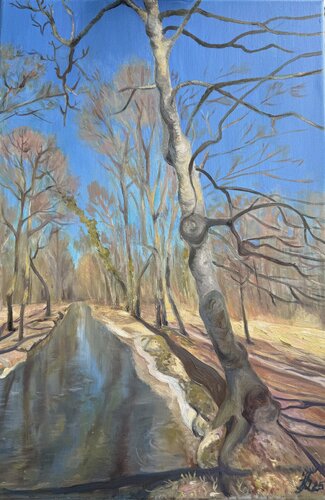 Spring Dance of the Tree di Iryna Barabash, Pittura in vendita su Singulart