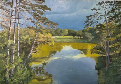 Before the Storm par Iryna Barabash, Peinture en vente sur Singulart