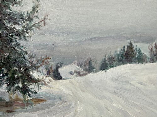 Fanningberg 3 par Iryna Barabash, Peinture en vente sur Singulart