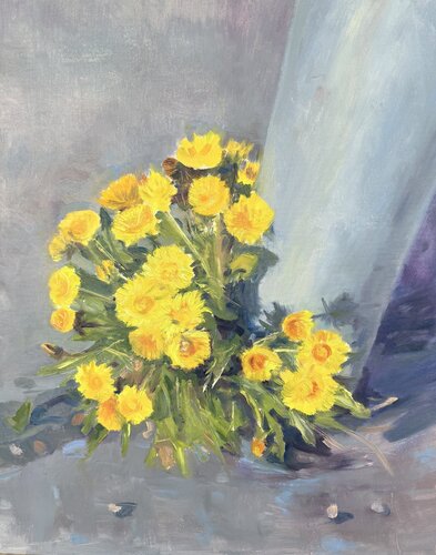 Unbroken Bloom di Iryna Barabash, Pittura in vendita su Singulart