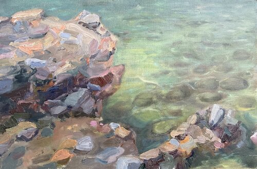 Stone Colors van Iryna Barabash, Schilderij te koop op Singulart