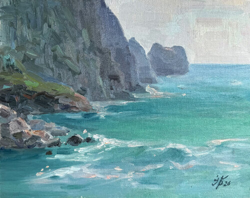 Sea light and silence di Iryna Barabash, Pittura in vendita su Singulart