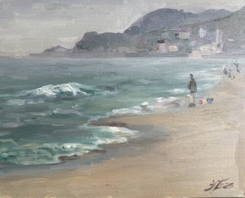 Before the Next Wave di Iryna Barabash, Pittura in vendita su Singulart