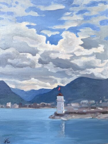 A Pause in the Wind by Iryna Barabash, Painting for Sale on Singulart