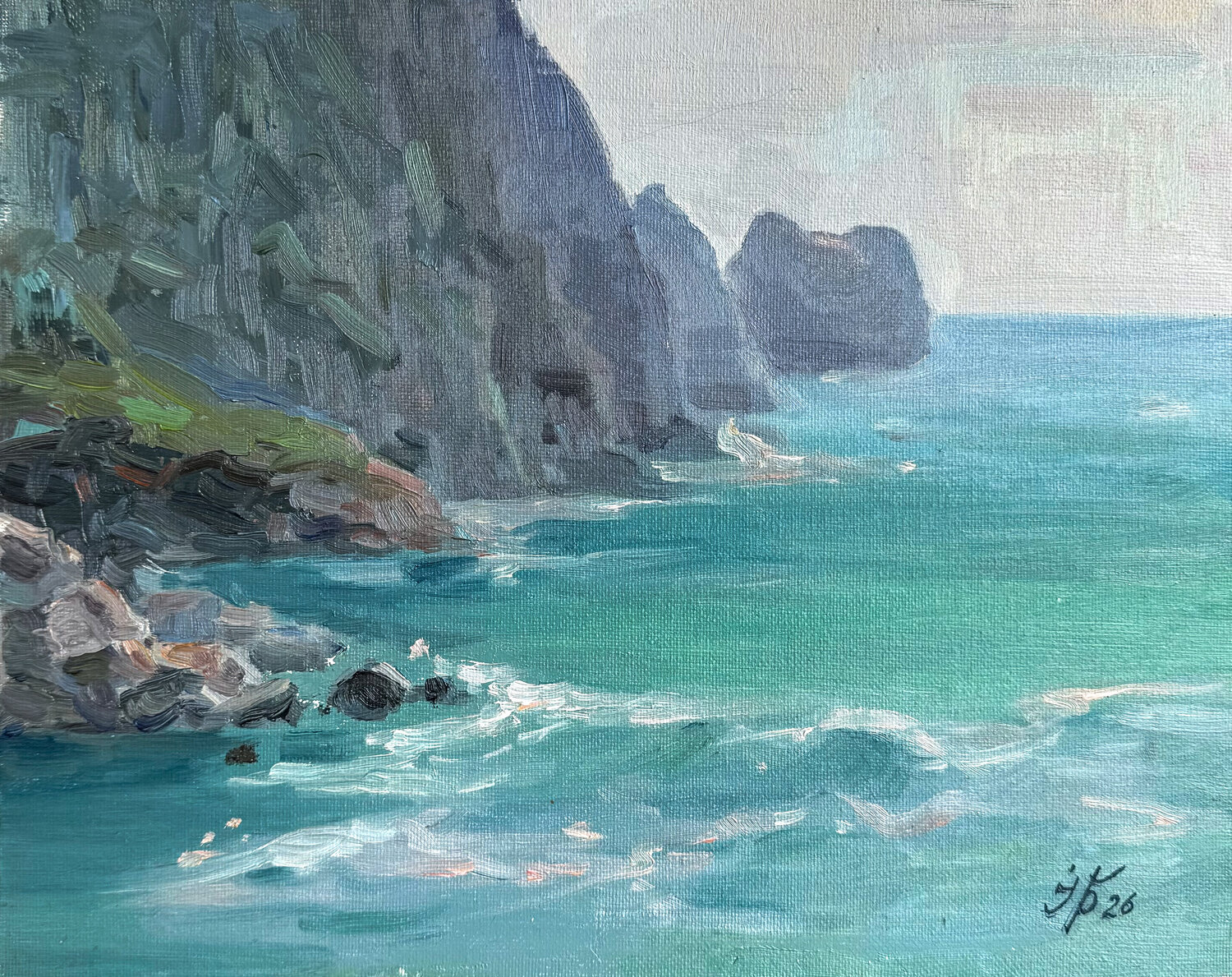 Sea light and silence Iryna Barabash